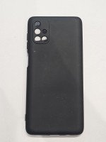 CAPA PARA SAMSUNG GALAXY M51 PRETA SILICONE VELUDO